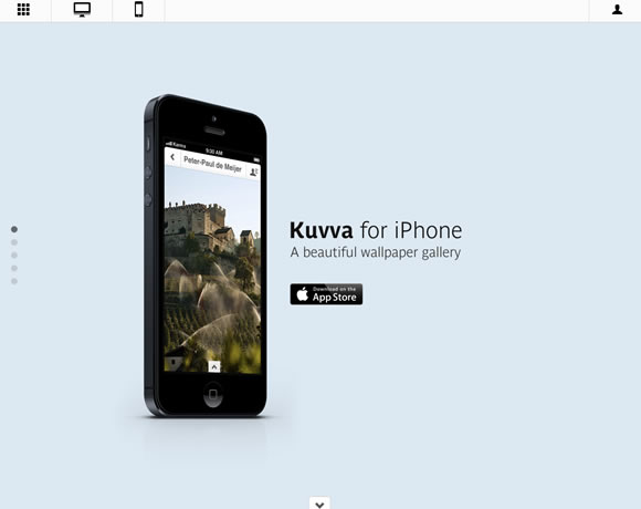 9个非常漂亮的IPhone App应用程序网站